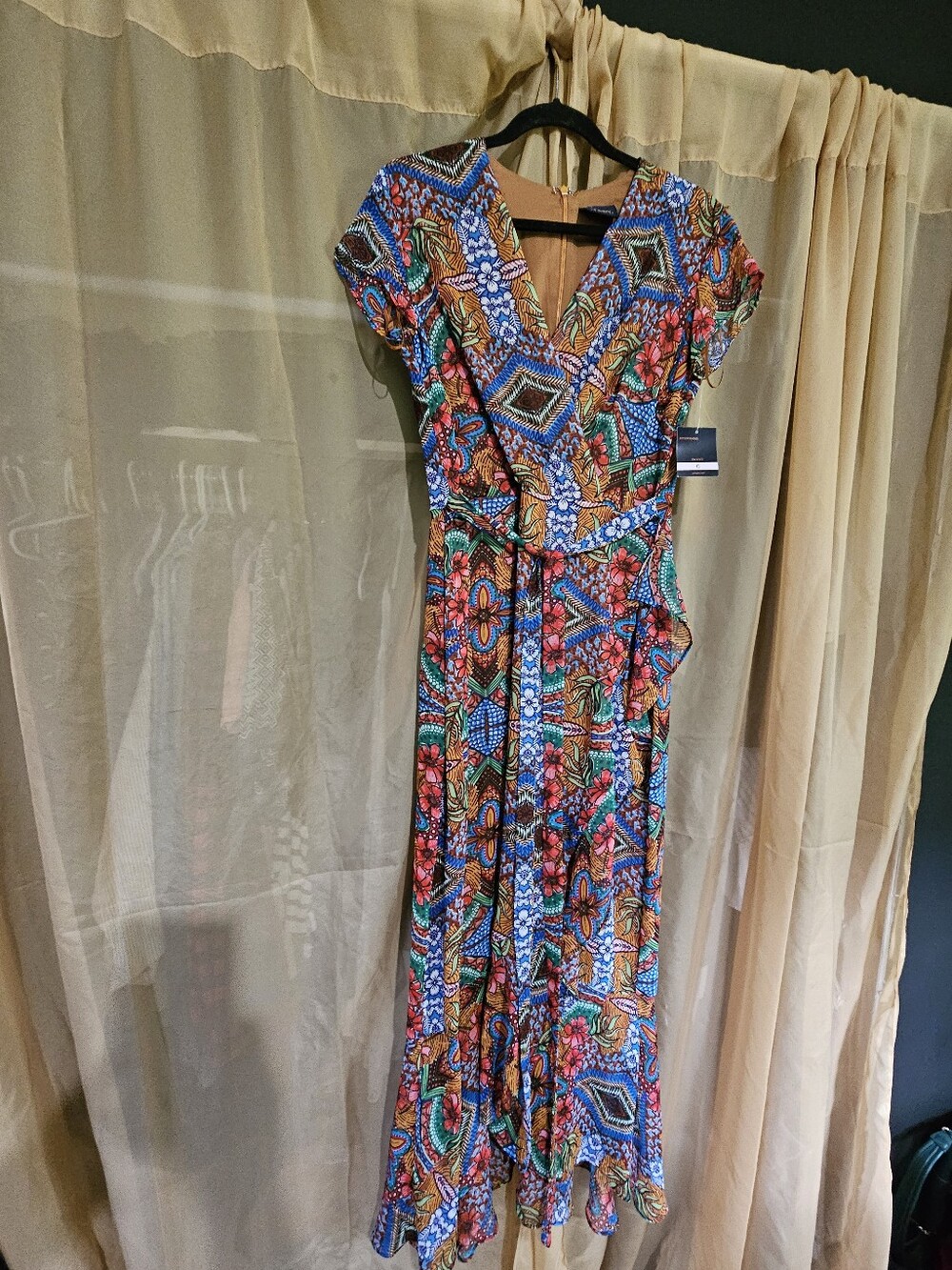 Just Taylor Dress Back Zipper Dress